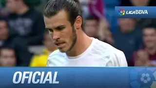 Disparo lejano de Bale que sale fuera por poco