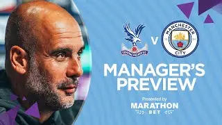 PRESS CONFERENCE | Pep Guardiola | Crystal Palace v Man City