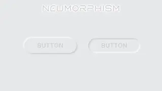 How To Create Neumorphism CSS Button Design Neumorphism Button CSS Neumorphism UI