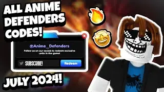 *NEW!* WORKING Anime Defenders Codes JULY 2024! Roblox Anime Defenders