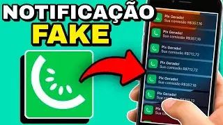 Aplicativo Gerador de notificação fake kiwify app de notificação falsa