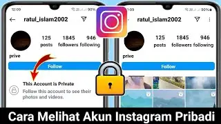 Cara Melihat Follow Akun Instagram Pribadi 2024 | Lihat Akun Instagram Pribadi