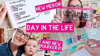 NEW MERCH | DAY IN THE LIFE VLOG