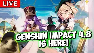 GENSHIN IMPACT 4.8 IS HERE! (Summer Event & New Imaginarium Theater Update!) | Genshin Impact LIVE