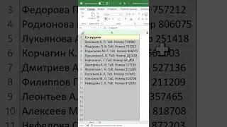 Убираем лишнее из ячейки Excel