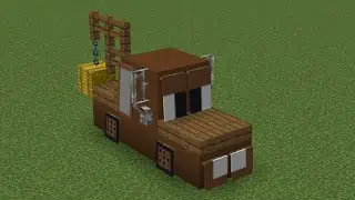 How to make Tow Mater in minecraft