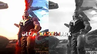 Glow Watermark Tutorial | After Effects