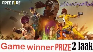 Free Fire The Best Weapons and Gadgets Game winner Prize 2 Laak Rupes #freefire #pubgshorts