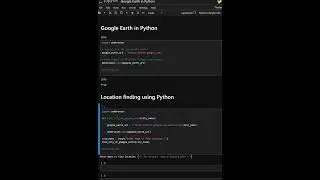 Google Earth in Python