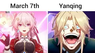 March 7th is now canonically stronger than Yanqing 💀