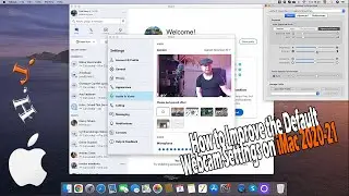 How to Improve the Default Webcam Settings on iMac 2020-21