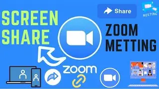 Share Screen on Zoom | Zoom Screen Setting | Zoom Tutorial |