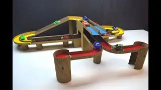 How to make a track for a machine made of cardboard