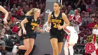 HIGHLIGHTS: No. 2 Ohio State women's basketball falls 83-72 to No. 10 Iowa in first loss of season