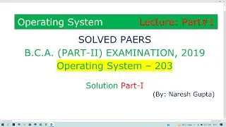 Operating System | Important Question and Answers