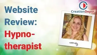 Website Critique/Review of Enjoy Confidence Hypnotherapist, Liz Stewart | 2019