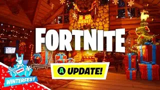 *NEW* FORTNITE EMERGENCY UPDATE!! MOVEMENT FIXED, FREE PRESENTS, WINTERFEST & MORE! (Chapter 5)