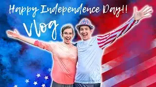 Our First Vlog Being Married!! Celebrating Independence Day with Family!!!