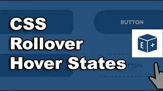 Custom HTML + CSS Button Rollover and Hover Effects [Adobe XD]