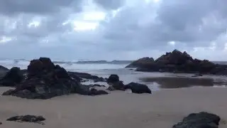 The waves at the Town Beach, Port Macquarie (2016)