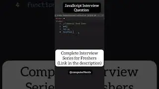 3. JS Interview question (Temporal Dead Zone) In Hindi 