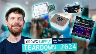 Amazing Talks, Incredible Workshops: The Crowd Supply Teardown 2024 Special!