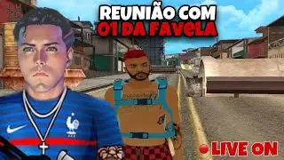 🔴 LIVE ON GTA RP 🔴 DIA DE REUNÃO COM O 01 DA FAVELA  🔴 VAMO VENDER NA CRACO