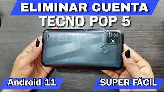 Tecno Pop 5 Quitar Cuenta || Android 11