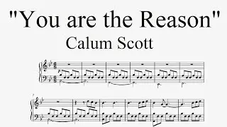 "You are the Reason" - Calum Scott (piano cover)
