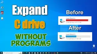 ✅Expand C drive👉How to Fix Volume Expansion Option Grayed Out/Without Using Programs