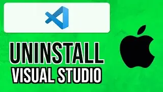 How to COMPLETELY UNINSTALL Visual Studio Code from a Mac 2024 | Remove VSCode Permanently