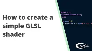 2. How to create a simple GLSL shader in VSCode - Shader Course