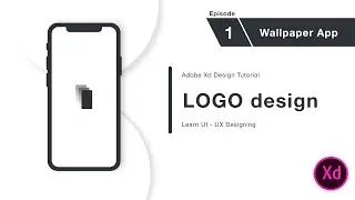 App Icon Design | Wallpaper App Design Series| Episode 1 | Adobe XD Design Tutorial