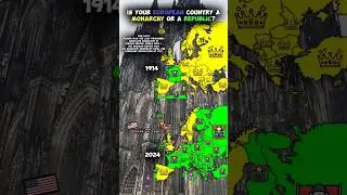 Is your Country a Monarchy or a Republic? #shorts #europe #country #history #trending #viral