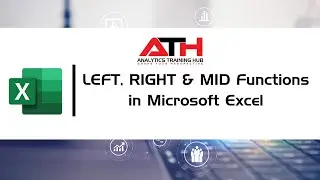 LEFT, RIGHT & MID Function in Excel