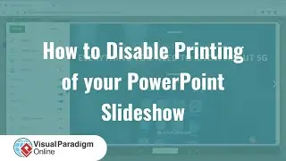 How to Disable Printing of your PowerPoint Slideshow