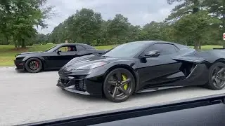 C8 Z06 VS Hellcat Redeye - Roll Race