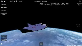 (Roblox) Space sailors Dream Chaser takeoff and landing