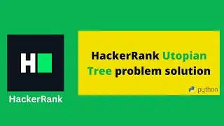 HackerRank Utopian Tree problem solution in Python programming | Programmingoneonone