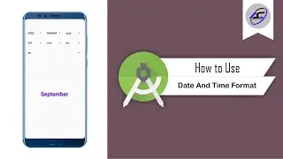 How to Use Date And Time Format in Android Studio | Date&TimeFormat | Android Coding