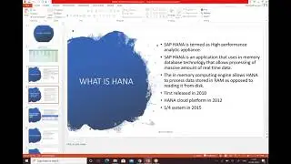 INTRODUCTION TO HANA SECURITY