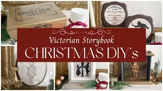 Victorian Storybook DIY Christmas Decorations