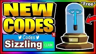 ALL NEW CODES! Roblox Sizzling Simulator 🍖 NEW CODES: COINS, IPlayed, Pirate, ToadBoiGaming