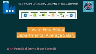 ADF Mapping Design: Identify Employees Earning Below Departmental Average Salary.