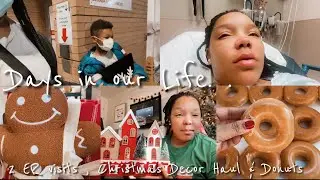 *NEW* Two ER Visits | New Christmas Decor & Celebration Donuts❤️