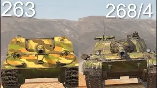 ЧТО ЛУЧШЕ ОБЪЕКТ 268/4 или ОБЪЕКТ 263 Wot BLITZ