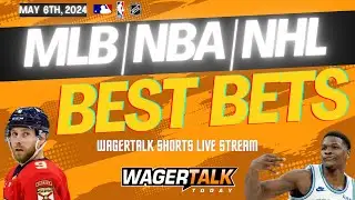 Free Picks & Predictions for MLB | NBA + NHL Playoff BEST BETS: May 6