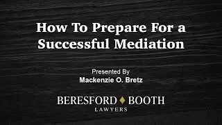 How to prepare for a successful mediation