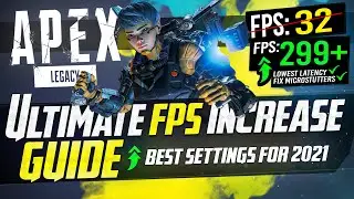 🔧 APEX LEGENDS: Dramatically increase performance / FPS with any setup! Best Settings 2021 S9 🆕🖱️🎮✔️