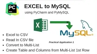 06 Python 3 MySQL Database Access - Excel to MySQL